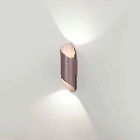 Уличный настенный светодиодный светильник Odeon Light Nature Basti 6659/10WLA