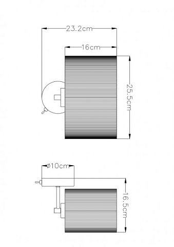 Бра ARTE Lamp A1021AP-1SS
