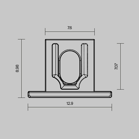 Заглушка профиля Maytoni 642068