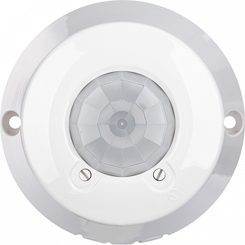 Legrand LM Белый Датчик движения PIR потолочный для накладного монтажа 360°, упаковка "блистер". ~240В 1000 Вт лампы накаливания/250 Вт светодиоды,IP2