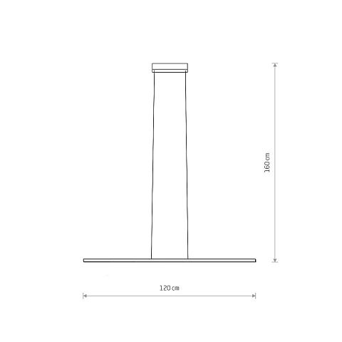 Подвесной светильник Nowodvorski Bar Led S Black 10847
