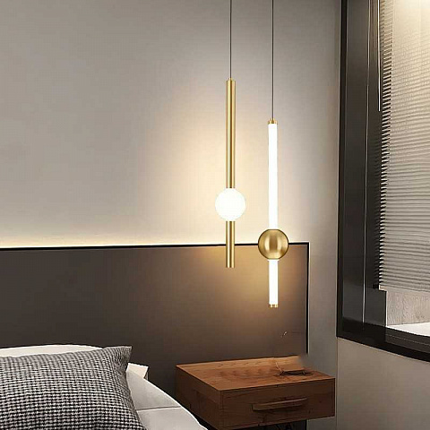 Подвесной светильник Imperium Loft Wand Vrt A H50 Brass 345103-23