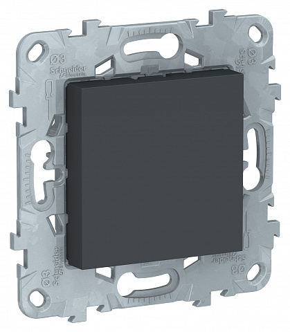 Schneider Electric Unica New Антрацит Заглушка 45х45