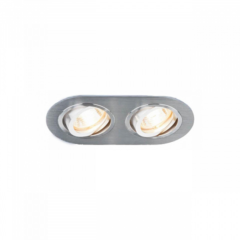 Встраиваемый светильник Elektrostandard 1061/2 MR16 SL серебро a036418