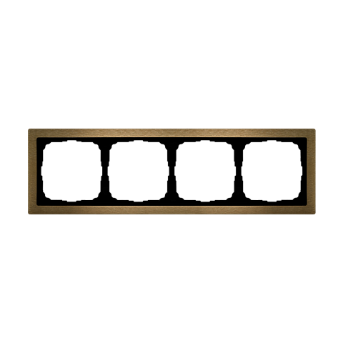 Systeme Electric ArtGallery Pure Металл Латунь Рамка 4-ая