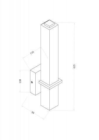 Бра Maytoni Technical Kant C002WL-L12CH4K