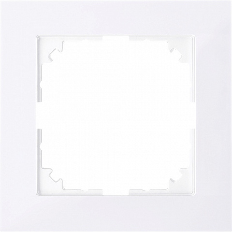 Schneider Electric Merten SM M-Pure Бриллиантовый Бел Рамка 1-ая