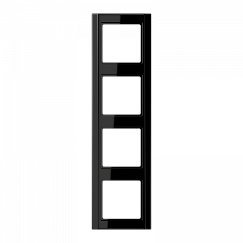 JUNG A 500 Черная Рамка 4-ая