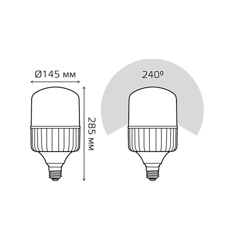 Светодиодная лампа Gauss 63420
