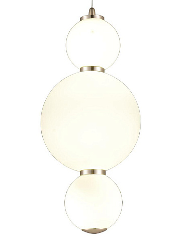 Подвесной светодиодный светильник Natali Kovaltseva Loft Led Lamps 81100/3C Gold White