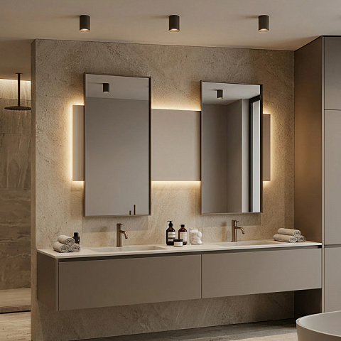 Влагозащищенный светильник Denkirs DK3007-BK