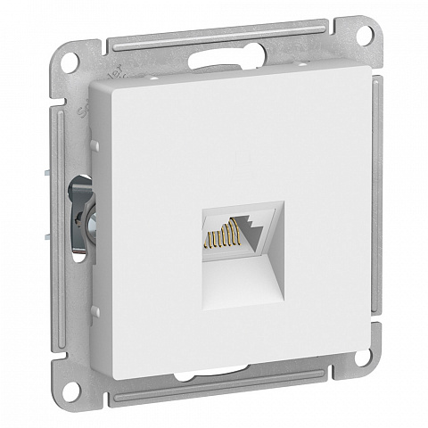 Systeme Electric AtlasDesign Белый Розетка компьютерная RJ45, кат. 6A, механизм