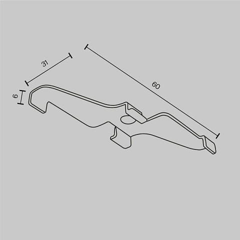 Соединитель для шинопровода Maytoni TRA034HS-21W