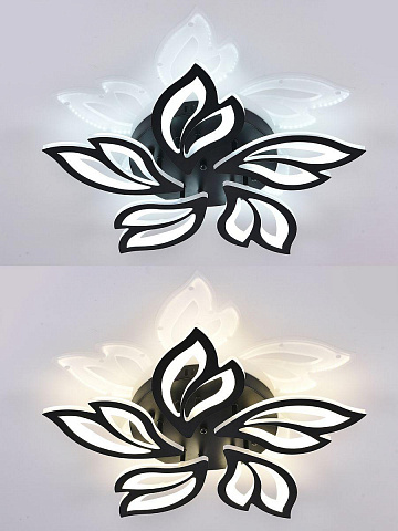 Потолочная светодиодная люстра Natali Kovaltseva High-Tech Led Lamps 82006 Black