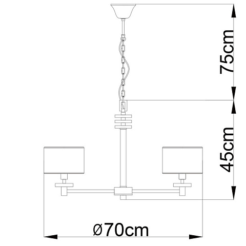 Подвесная люстра ARTE Lamp A3990LM-6CC