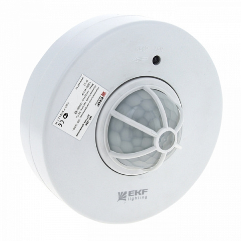 EKF PROxima ИК датчик движения потолочный 1200Вт 360гр. до 6м IP20 MS-28A