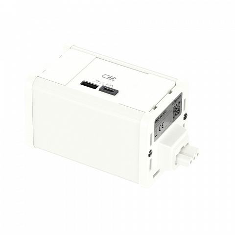 Schneider Electric Unica System+ Блок 2xUSB типа A/C БЕЛЫЙ