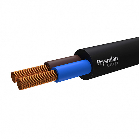 Провод ПВС 2х0,75 ч РЭК-Prysmian