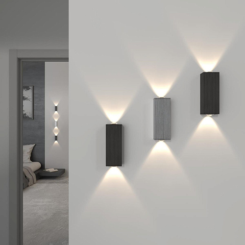 Настенный светодиодный светильник Elektrostandard Petite LED 40110/LED сталь a056601