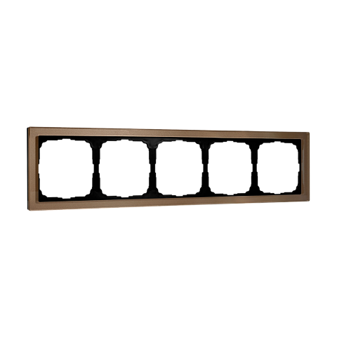 Systeme Electric ArtGallery Pure Органическое стекло Шампань Рамка 5-ая