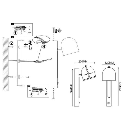 Бра Imperium Loft Vic 167373-26