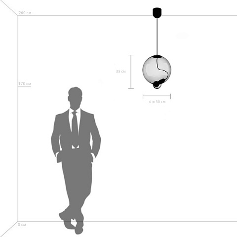 Подвесной светильник Lightstar 805301