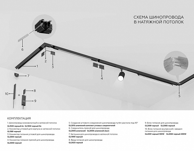 Шинопровод Ambrella Light GL1945