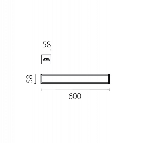Линейный светильник Lightstar 456247