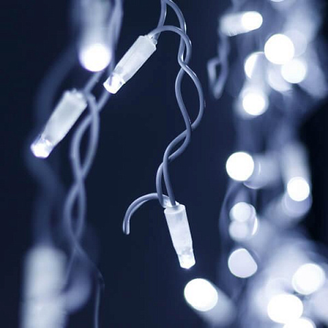Уличная светодиодная гирлянда Ardecoled бахрома ARD-Edge-PRO-4000x600-White-128LED-Milk-Flash White 034130