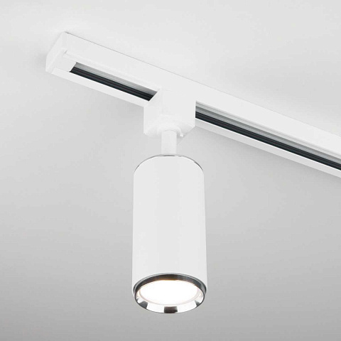 Трековый светильник Elektrostandard Svit GU10 белый/хром MRL 1013 a048165