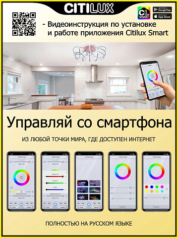 Накладная люстра Citilux CL229A161E