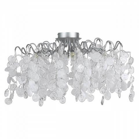 Накладная люстра Crystal Lux TENERIFE PL8 SILVER