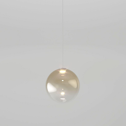 Подвесной светодиодный светильник Eurosvet Wonder 50232/1 Led янтарный