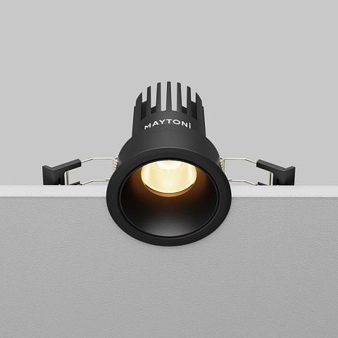 Встраиваемый светильник Maytoni DL115-10W-2.7K-B