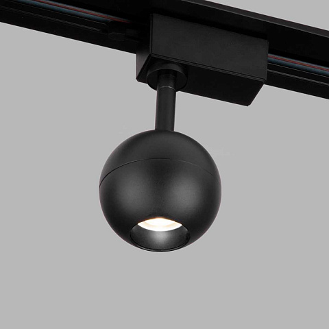 Трековый светодиодный светильник Elektrostandard Ball черный 8W 4200K LTB76 a053741