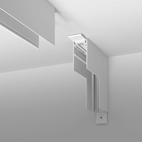 Коннектор угловой для накладного шинопровода Elektrostandard Slim Magnetic 85091/00 a061238