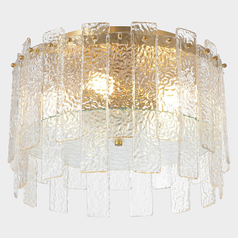 Накладной светильник Crystal Lux RICARDO PL5 BRASS