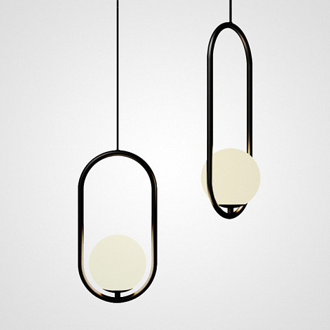 Подвесной светильник Imperium Loft Matthew Mccormick Hoop 40 Chrome Mila Pendant 212753-22