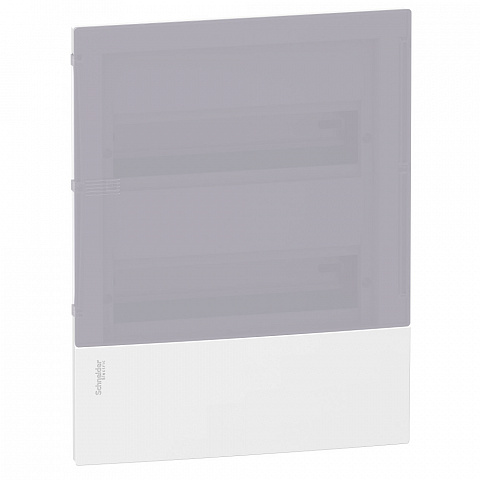 Schneider Electric RESI9 MP (Mini Pragma) Щит встраеваемый с прозрачной дверью 2 ряда/24 модуля, IP40, IK07, 63А, 2 клеммы, Италия