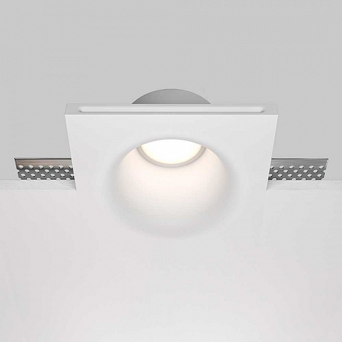 Встраиваемый светильник Maytoni Technical Gyps Modern DL001-1-01-W
