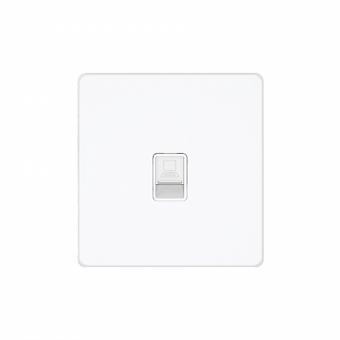 Systeme Electric Systeme Infinity Арктический лед Розетка информационная RJ-45 кат.5e