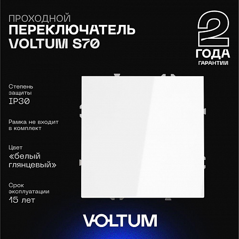 Выключатель VOLTUM VLS010301
