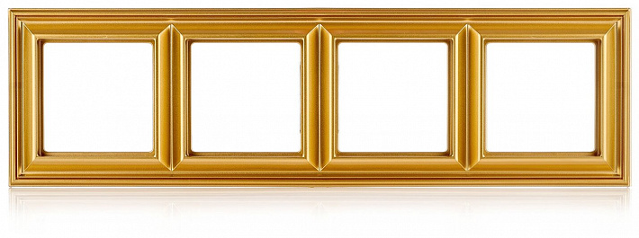 JUNG EcoProfi DECO Золото Рамка 4-ая