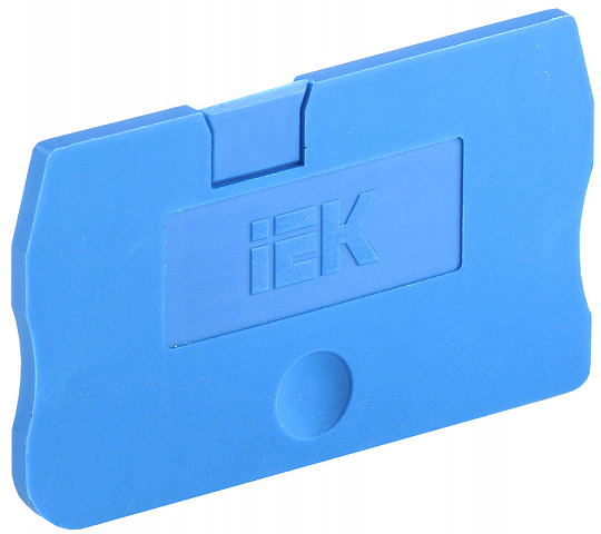 IEK Заглушка для КПИ 2в-1,5/2,5 синяя