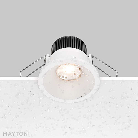 Влагозащищенный светильник Maytoni DL034-01-06W3K-W