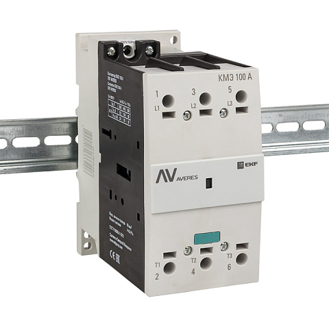 EKF Averes Контактор КМЭ 100А 230В АС