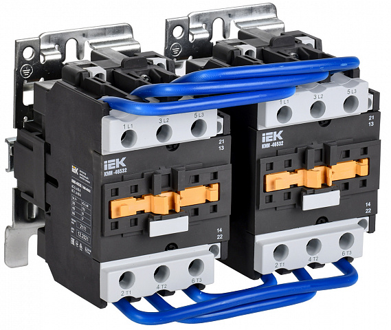 IEK Контактор КМИ-46532 реверс 65А 230В/АС3 2НО;2НЗ