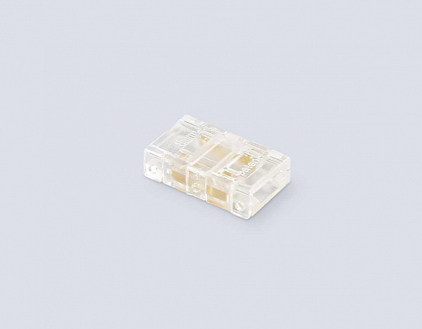 Соединитель прямой AMBRELLA LIGHT ILLUMINATION COB CCT 12/24V для лент 8mm (3 конт.) (10шт. в комплекте) GS6366