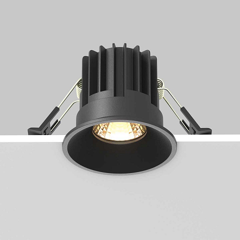 Встраиваемый светильник Maytoni DL058-7W2.7K-B