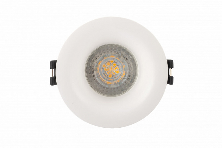 DK3024-WH Встраиваемый светильник, IP 20, 10 Вт, GU5.3, LED, белый, пластик